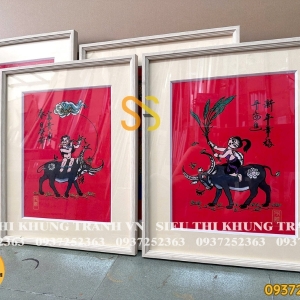 Khung Tranh 30x40: Cẩm Nang Chọn Kích Thước, Tỷ Lệ Viền Và Chất Liệu