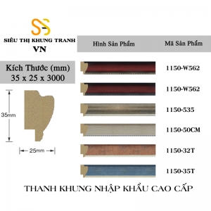 Phào Khung Tranh Mã 1150-0
