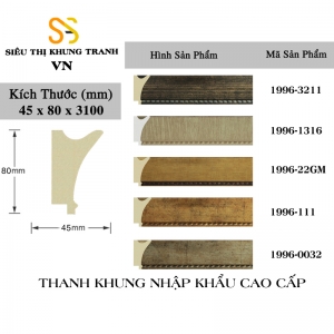 Phào Khung Tranh Mã 1996-0