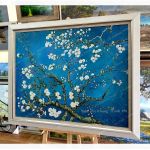 Almond Blossom - Tranh sơn dầu vẽ tay-0