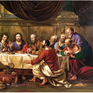 The Last Supper - Tranh sơn dầu vẽ tay CAO CẤP-1