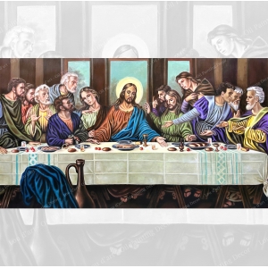 The Last Supper - Tranh sơn dầu vẽ tay-2