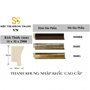 Phào Khung Tranh Mã 3040-0
