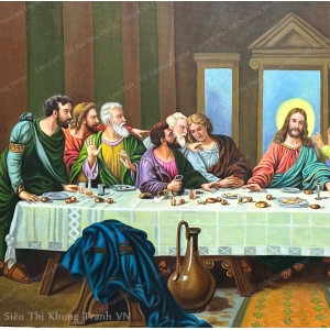 The Last Supper - Tranh sơn dầu vẽ tay-2