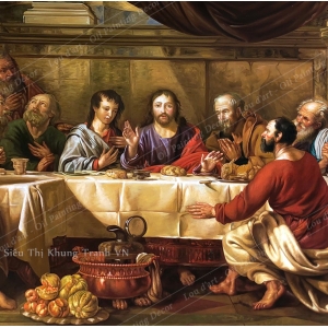 The Last Supper - Tranh sơn dầu vẽ tay CAO CẤP-2