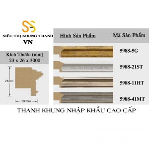 Phào Khung Tranh Mã 5988-0