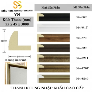 Phào Khung Tranh Mã 664-0