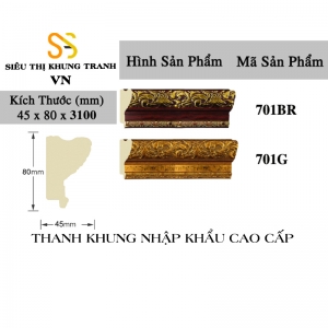Phào Khung Tranh Mã 701-0