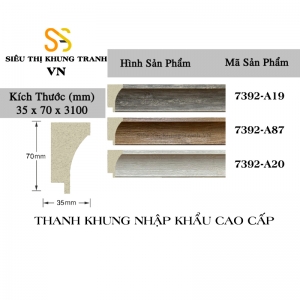 Phào Khung Tranh Mã 7392-0