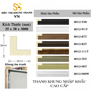 Phào Khung Tranh Mã 8012-0
