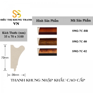Phào Khung Tranh Mã S902-5C-0
