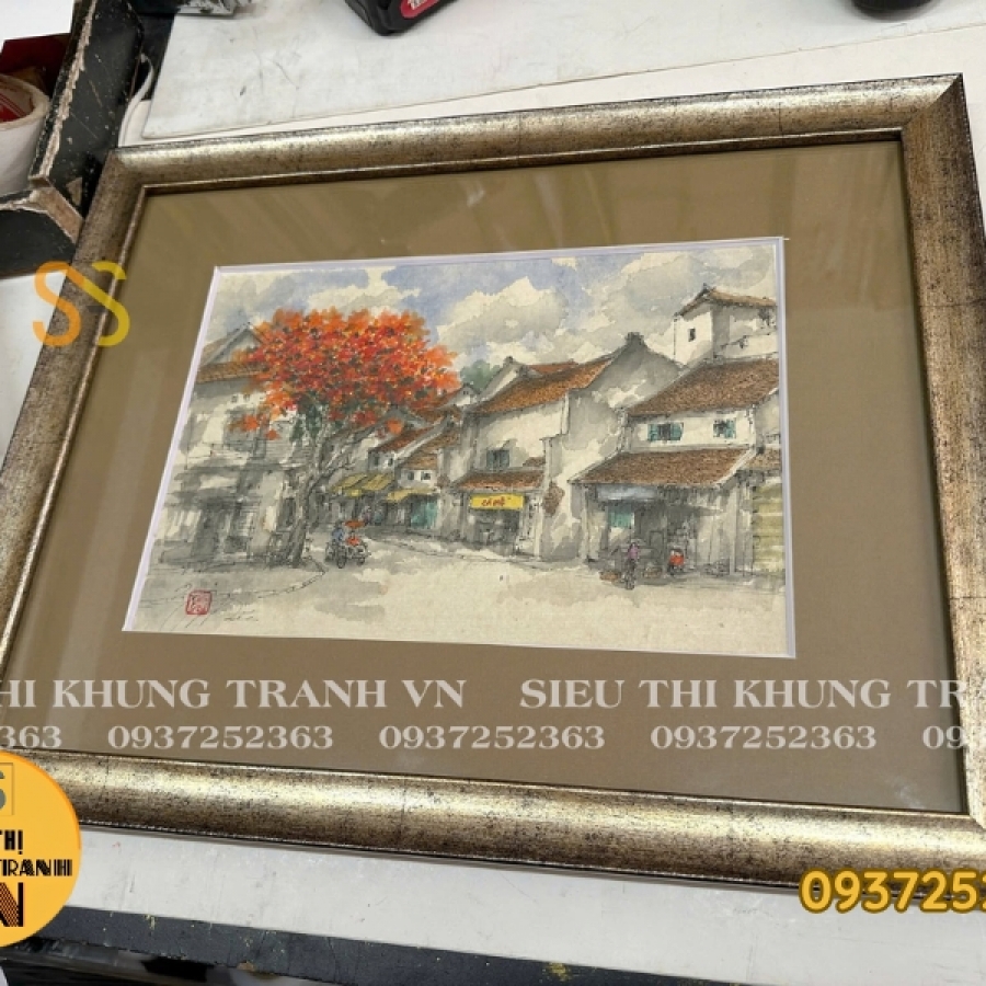 Khung tranh A2: Cách Chọn Khung Chuẩn Kích Thước, Không Cong Vênh