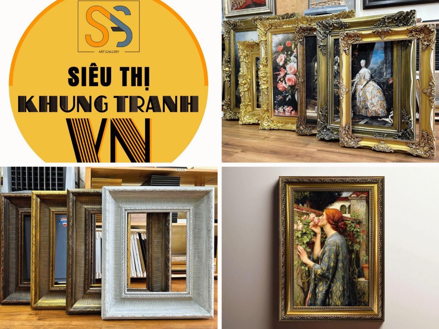 Siêu Thị Khung Tranh VN - Địa chỉ bán khung tranh giá rẻ quận 11