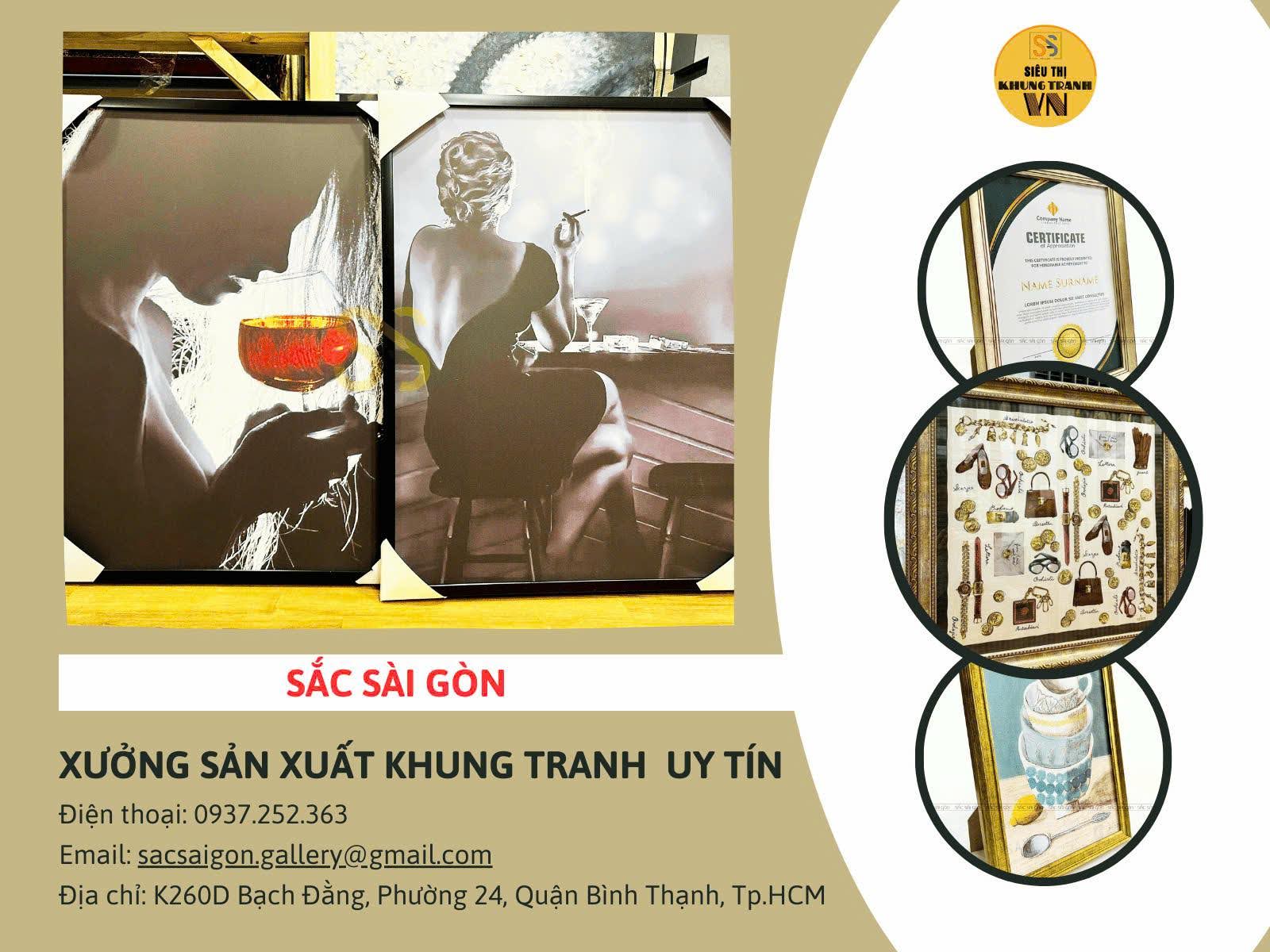 Khung tranh cổ điển chất lượng cao