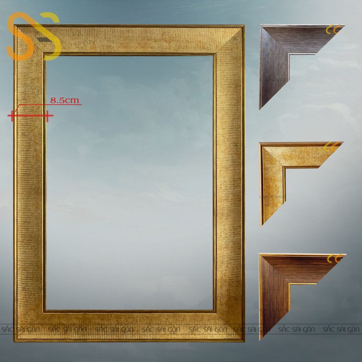 Bảng kích thước chọn khung tranh cho biệt thự