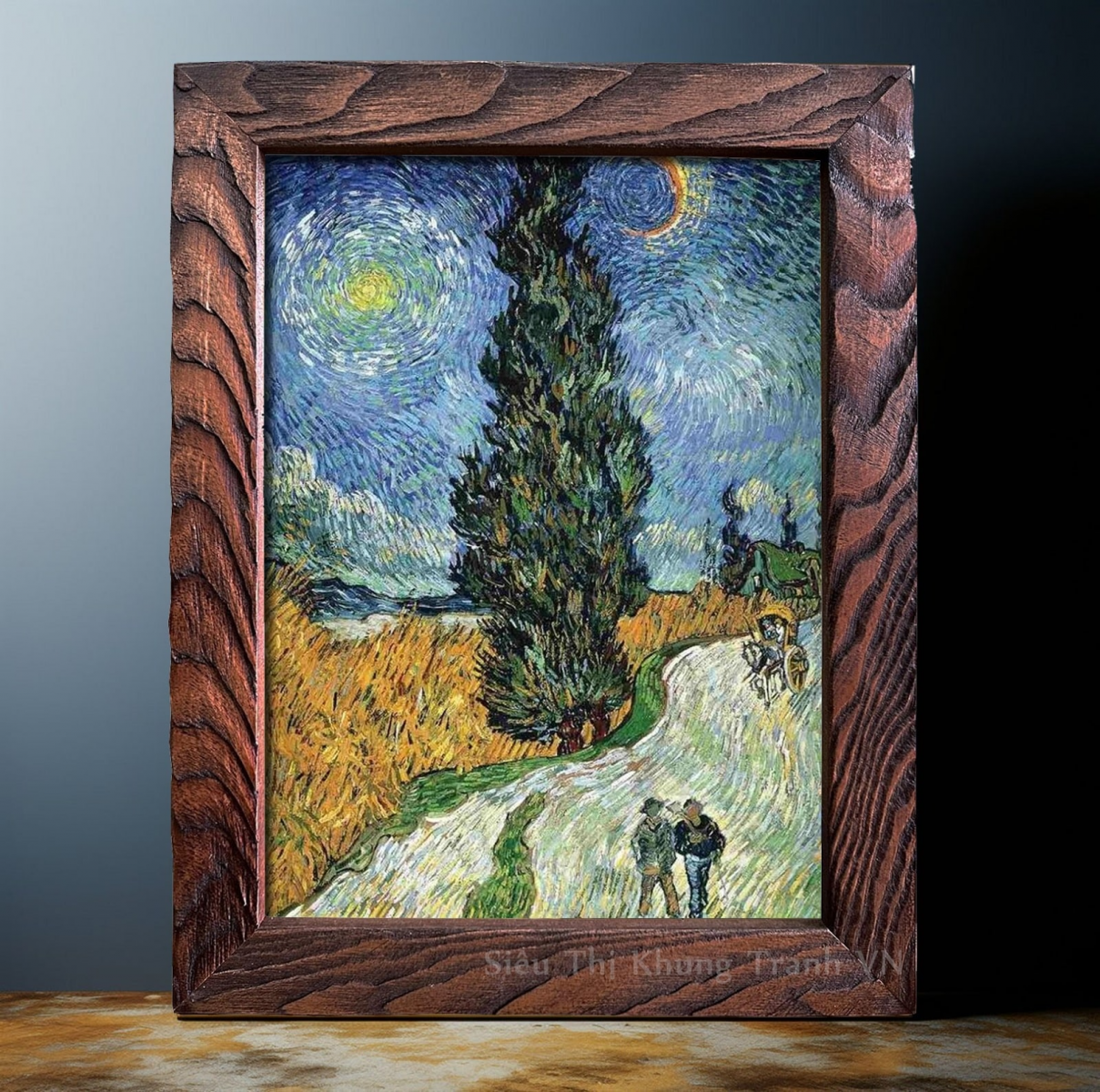 Nâng tầm không gian sống với khung tranh gỗ HCM tại SIÊU THỊ KHUNG TRANH VN.