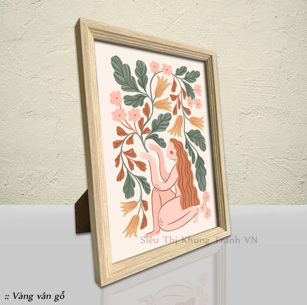 Khung ảnh HCM cao cấp tôn vinh tranh nghệ thuật, bảo vệ tác phẩm, nâng tầm giá trị thẩm mỹ.