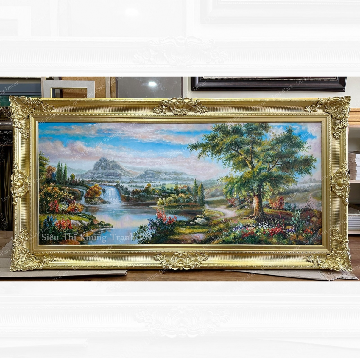 Tranh treo tường phòng ngủ không chỉ làm đẹp mà còn cải thiện tâm trạng và giấc ngủ.