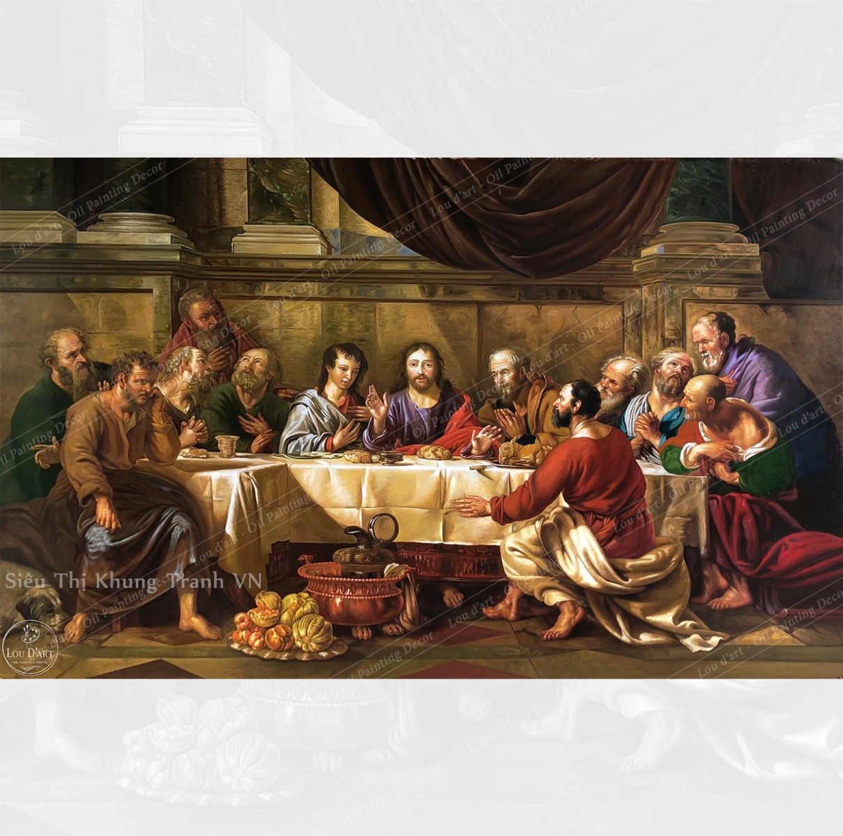 Tranh nghệ thuật - Món quà tinh tế, vượt thời gian, thể hiện tấm lòng người trao.