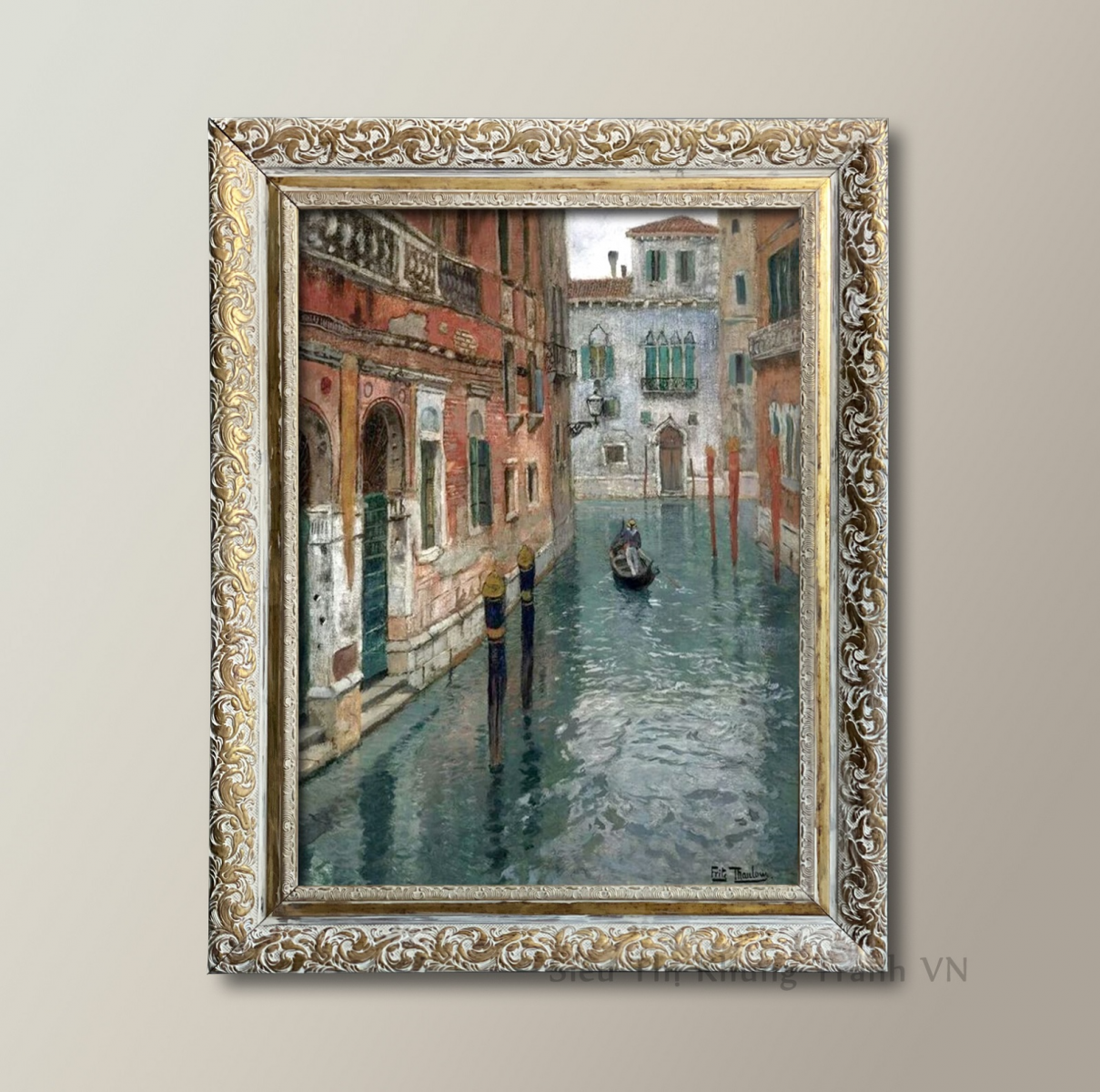 Hiểu rõ chất liệu, kích thước, hoa văn ảnh hưởng đến giá khung tranh tân cổ điển.