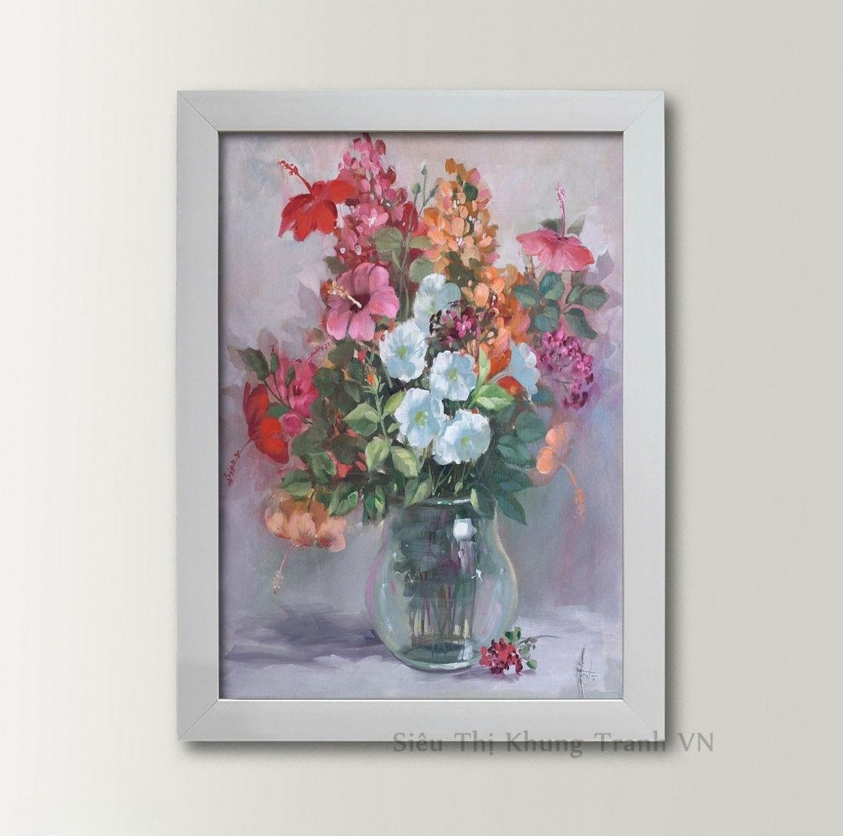 Cách đóng khung tranh canvas chuyên nghiệp