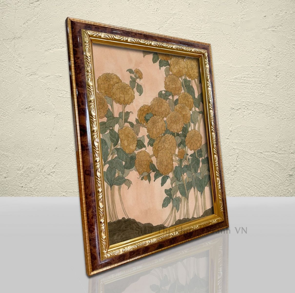 Áp dụng cách thay ảnh trong khung tranh an toàn tại nhà