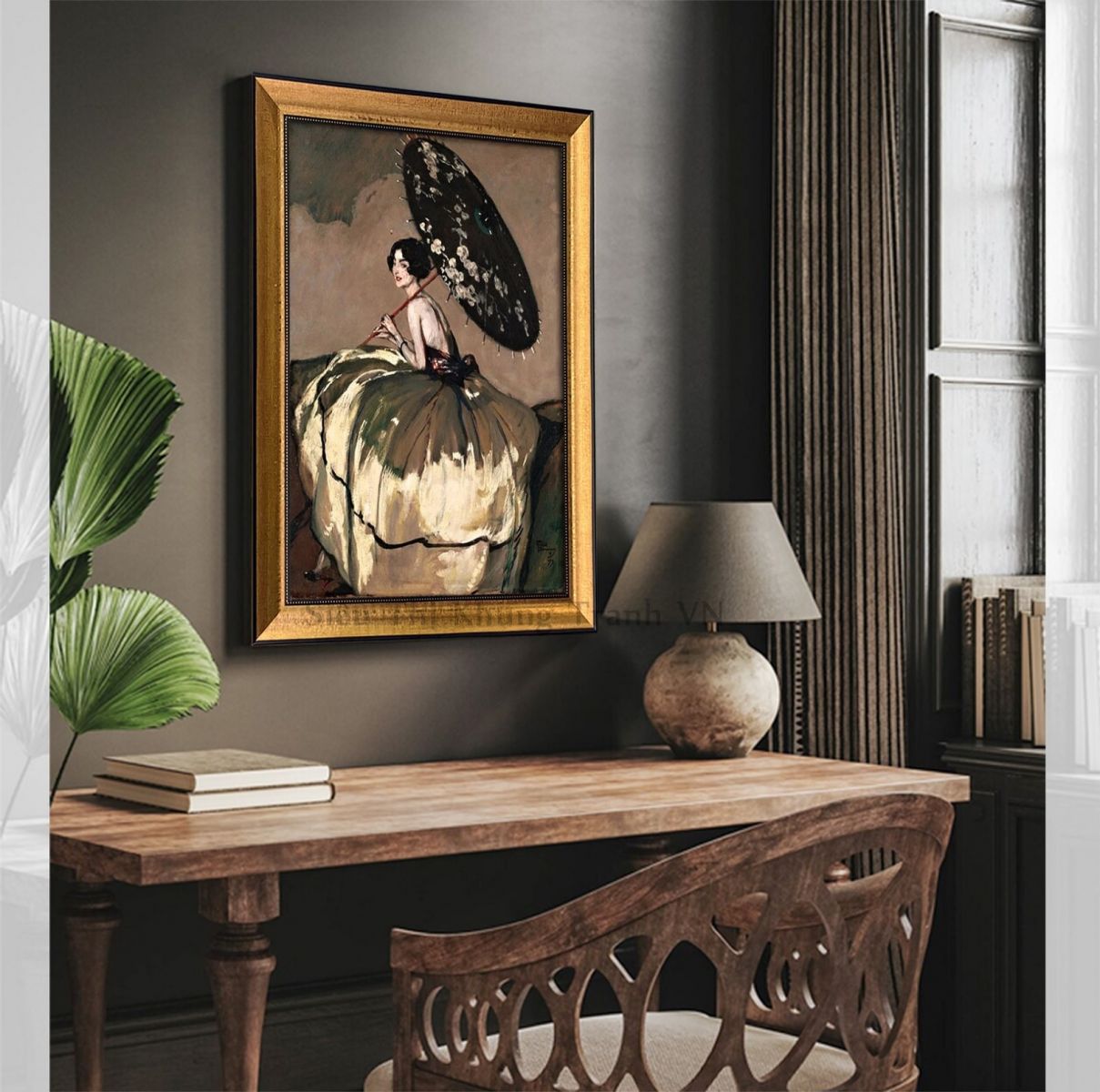 Cách treo tranh không cần khoan tường an toàn, thẩm mỹ, giữ tường luôn đẹp.