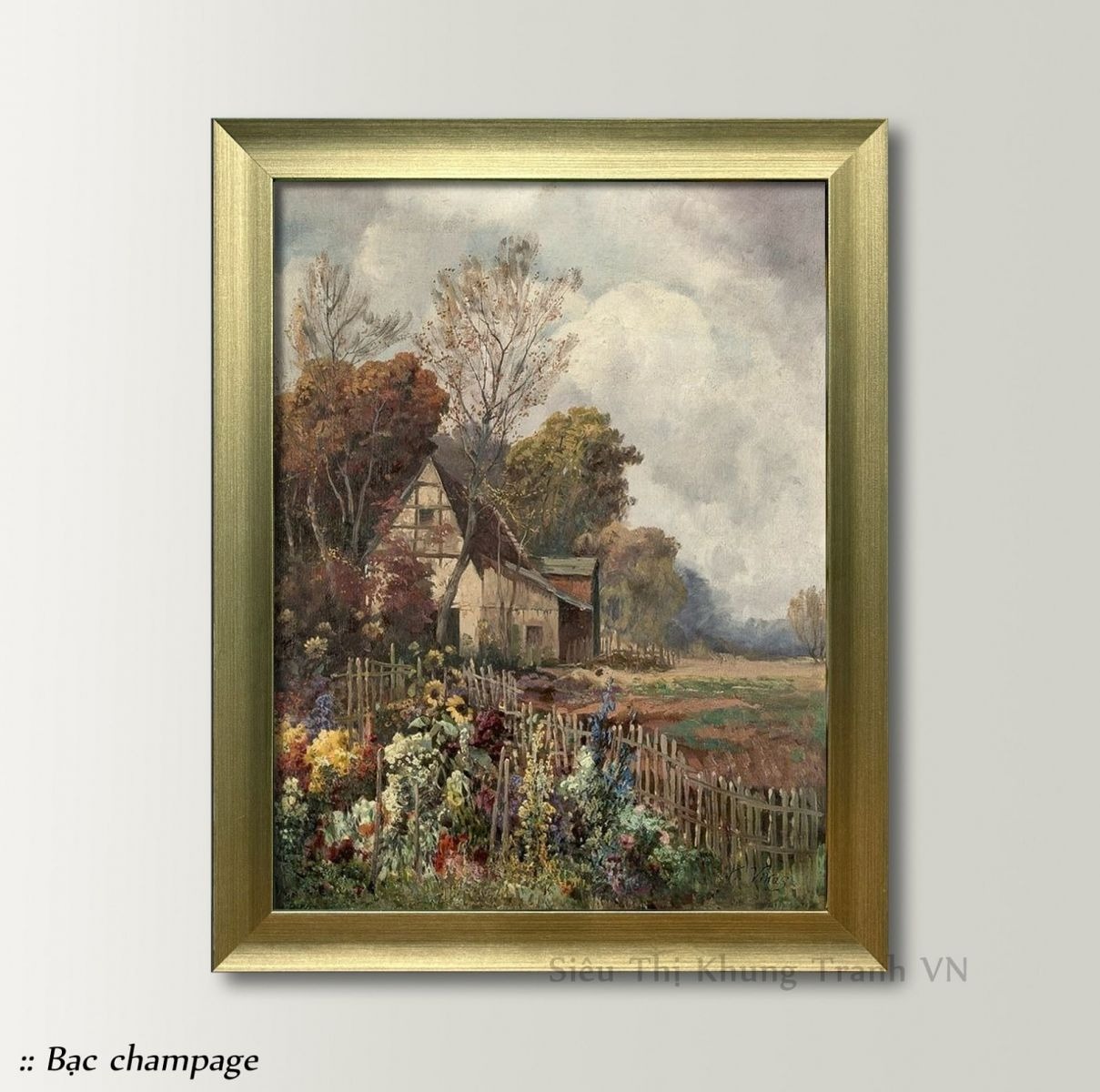 Bộ sưu tập khung tranh tân cổ điển nhựa PS Hàn Quốc