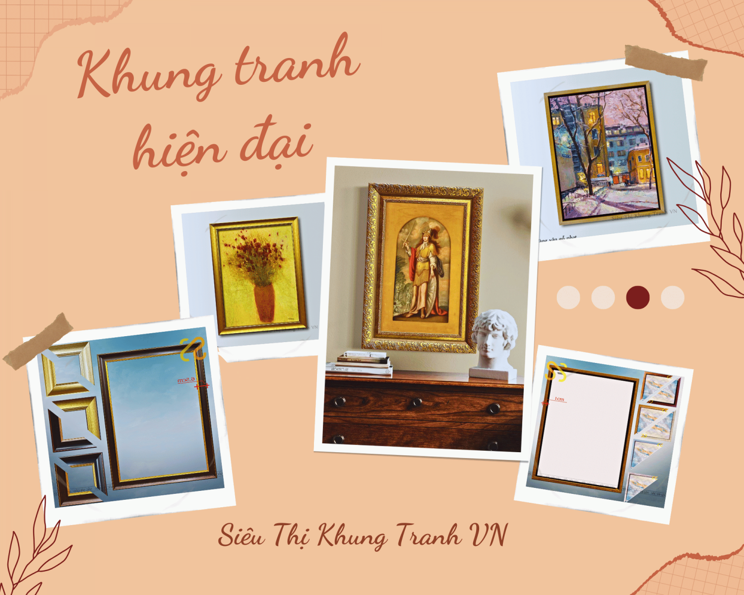 tranh tân cổ điển phòng khách hiện đại sang trọng