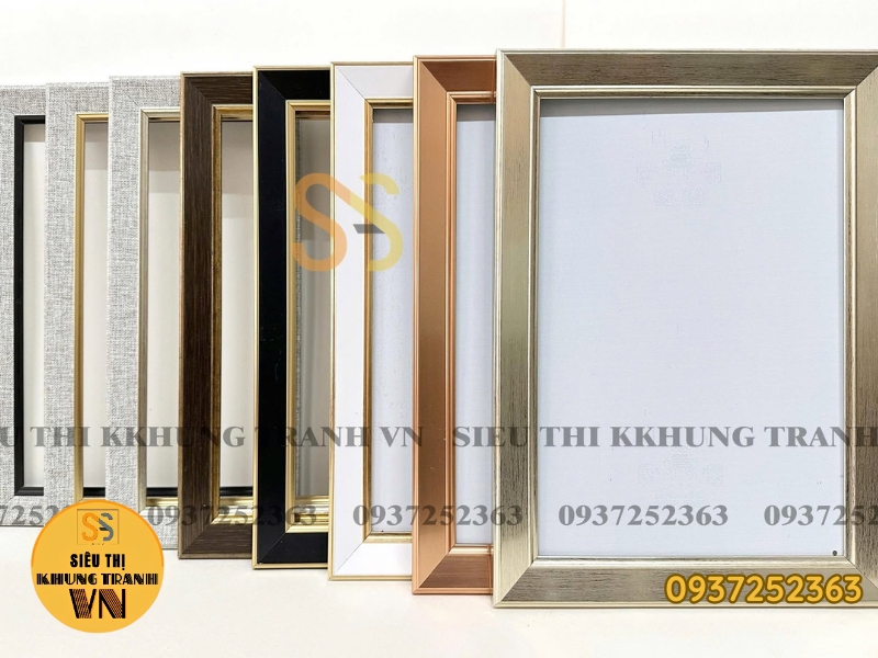 Khung tranh A2 lõi composite cao cấp chống cong vênh